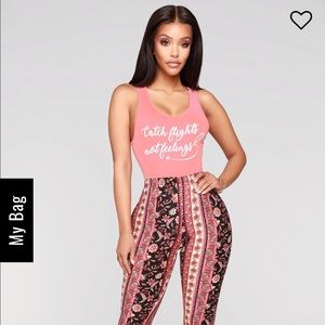 Fashion nova always on the go bodysuit